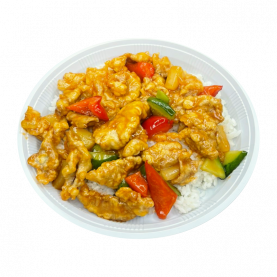 Курица в кисло-сладком соусе